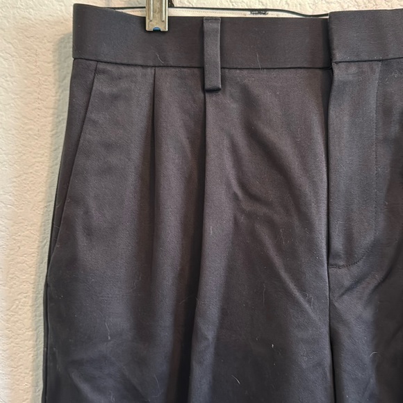 DOCKERS MENS PANTS D4 RELAXED BLACK PLEATED CUFFED 31 x 30 - Picture 7 of 7